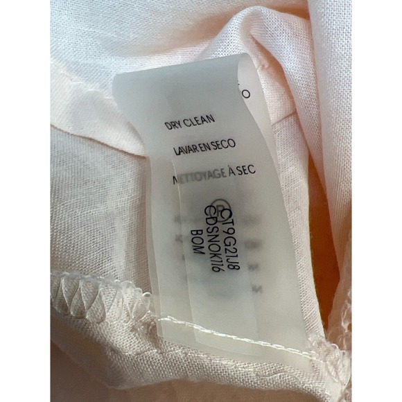 Calvin Klein Pink Eyelet Sleeveless Fit & Flare Cotton Dress 2P - Picture 3 of 6